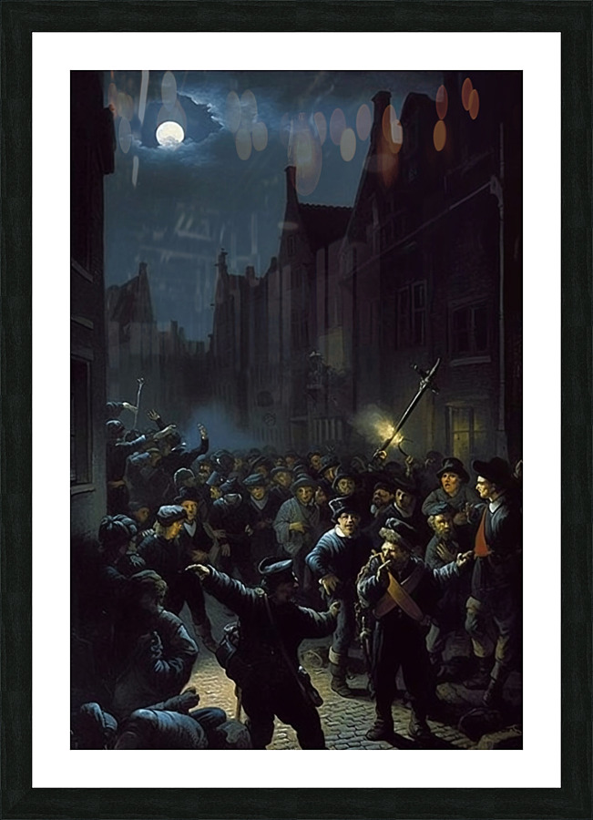 Inspired By Nightwatch Picture Frame print