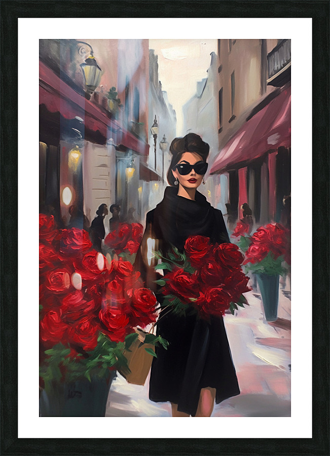 Inspired By The Vogue Cover Picture Frame print