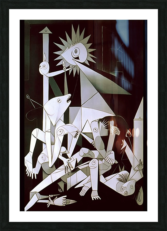 Inspired By Guernica Picture Frame print