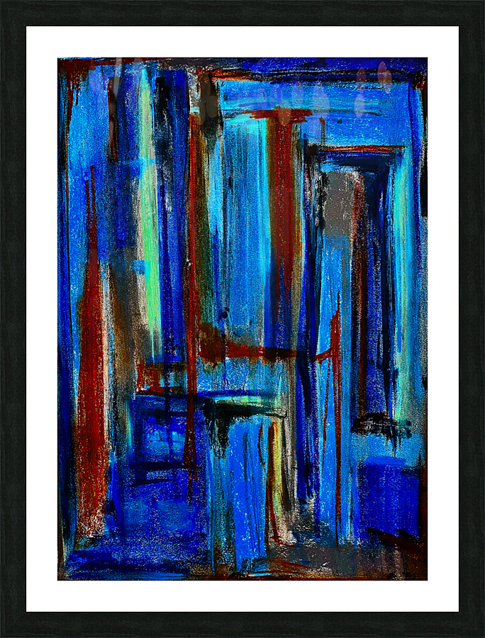 SkyThruFence Picture Frame print