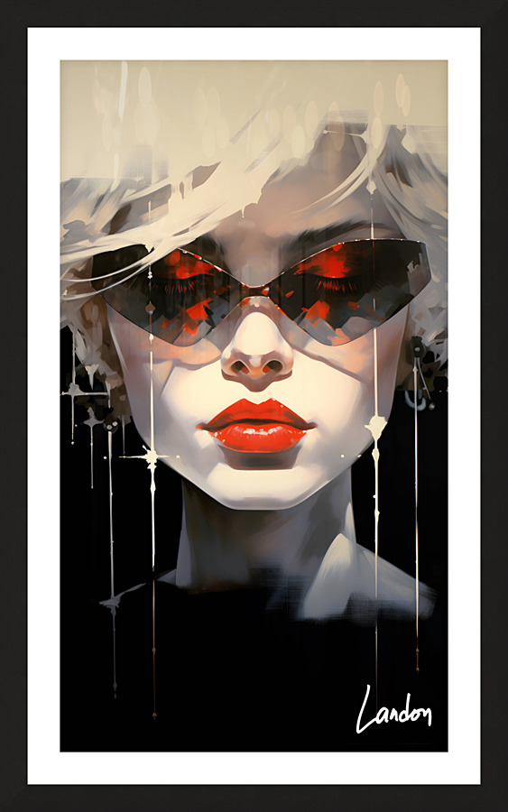 The Color 16 Picture Frame print