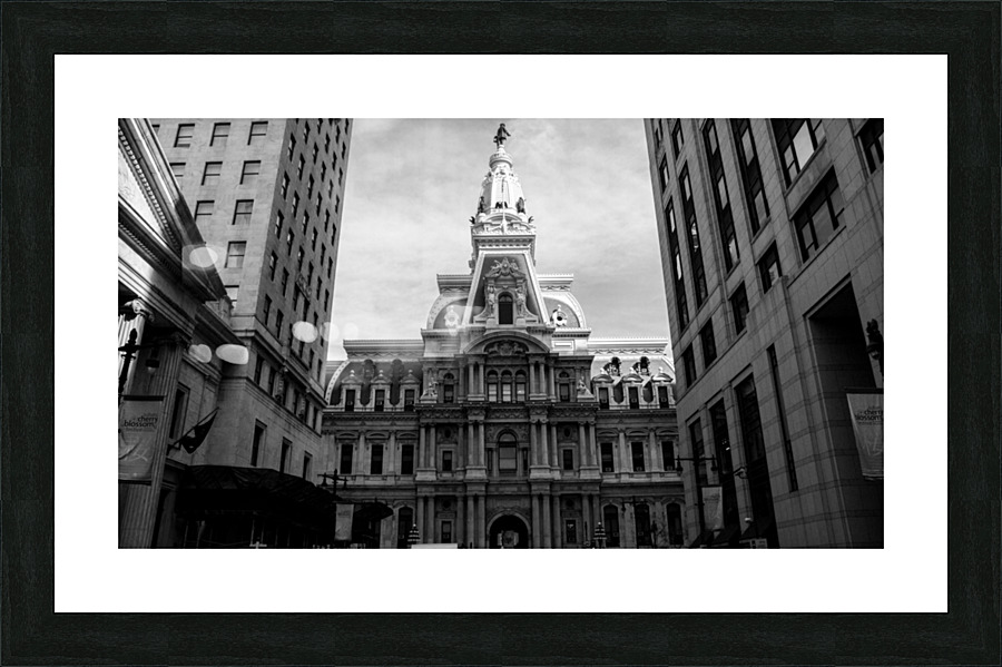 Philly City Hall Picture Frame print