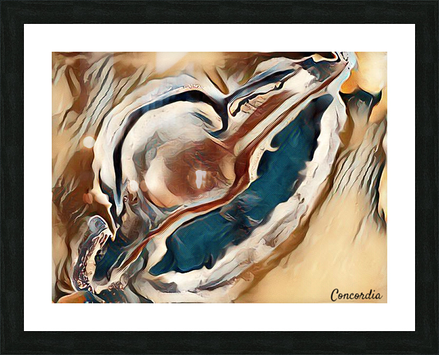 Uncertainty 4 Picture Frame print