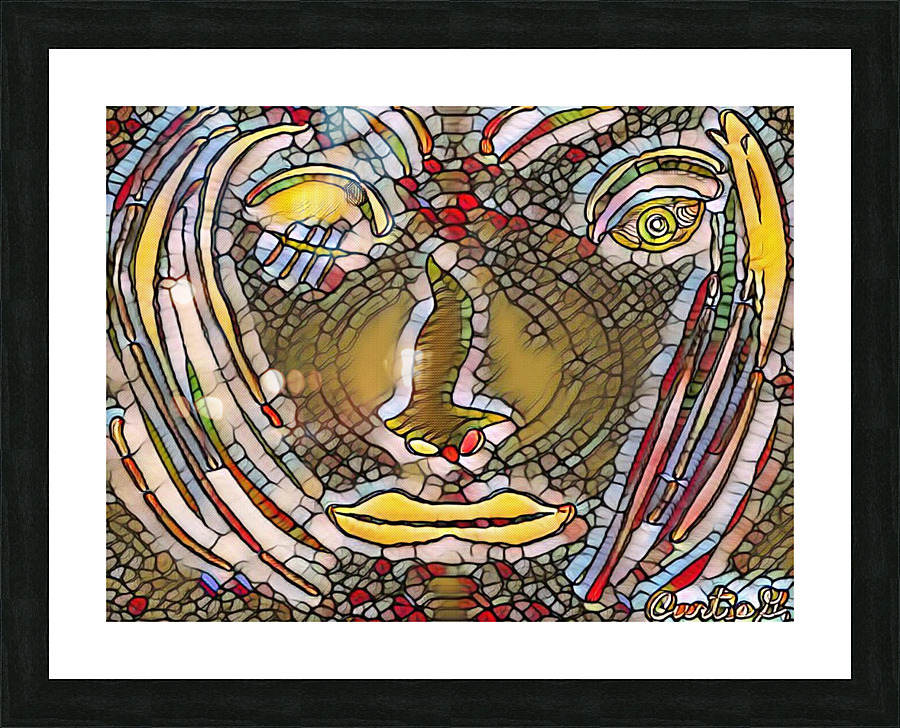 Left Eye 4 Picture Frame print