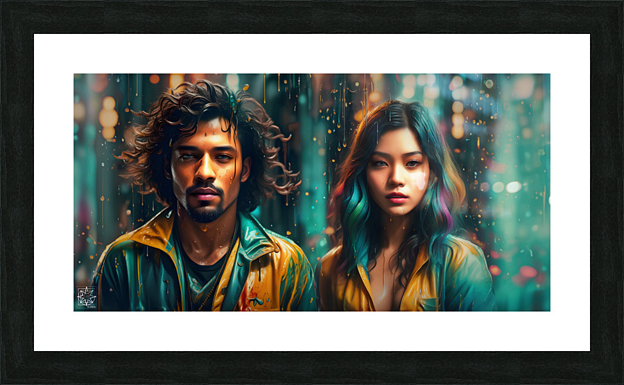 The Painted World  Framed Print Print