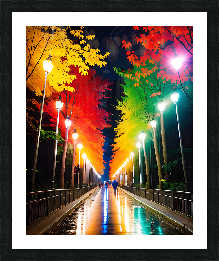 wall art landscape Picture Frame print