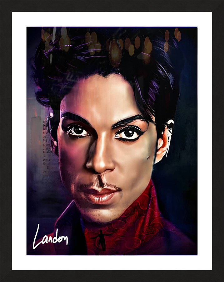 Prince Picture Frame print