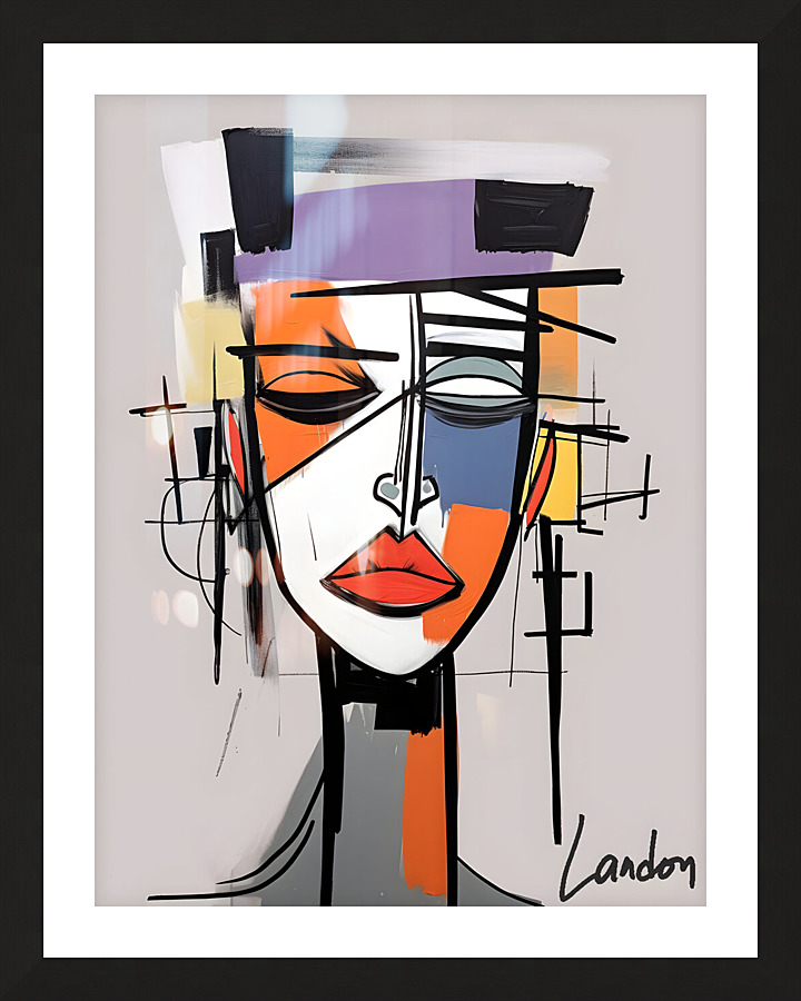 Picassos Marker 11 Picture Frame print