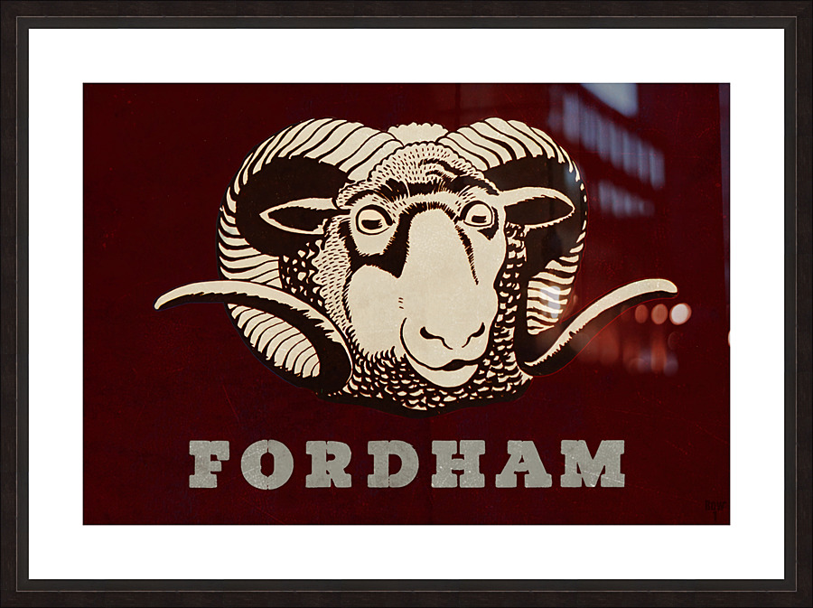 Vintage Fordham Ram Art Picture Frame print