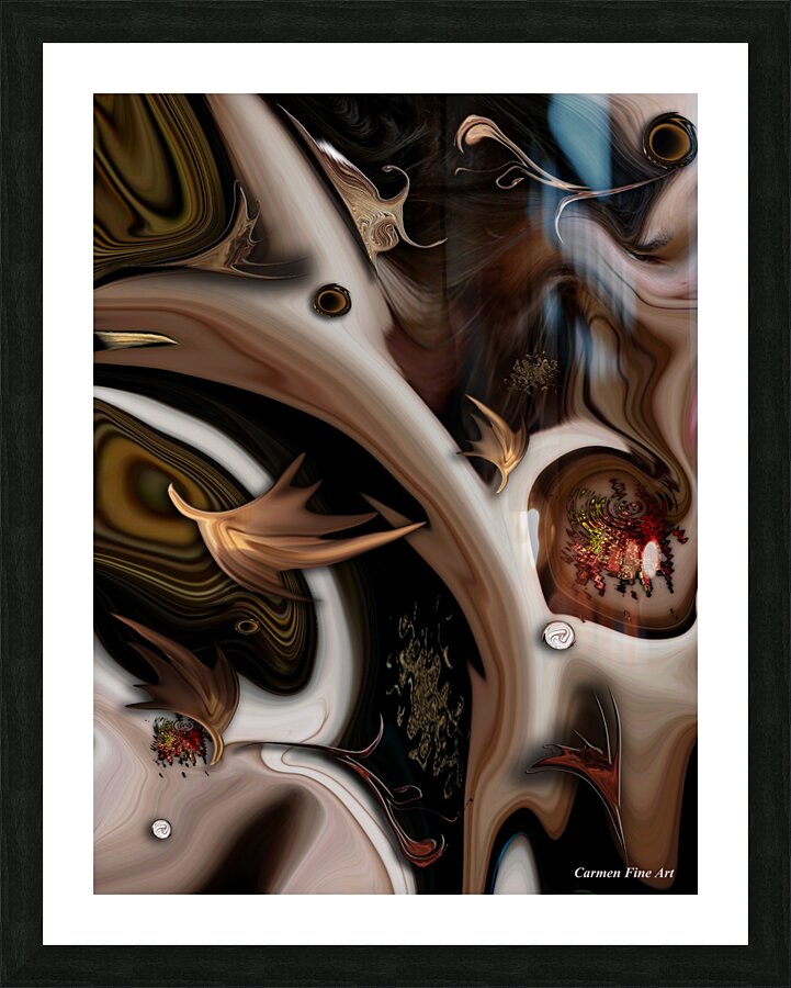  Autumnal Emotion. Part I  Framed Print Print