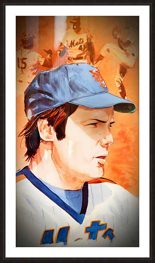 1983 Tom Seaver New York Mets Art Picture Frame print