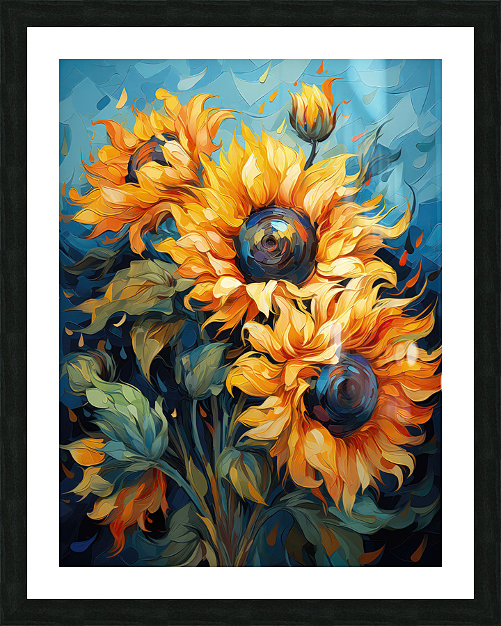 Lilting Lullaby: Vibrant Visions Picture Frame print