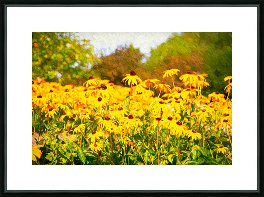 Cheerful Curb Appeal Picture Frame print