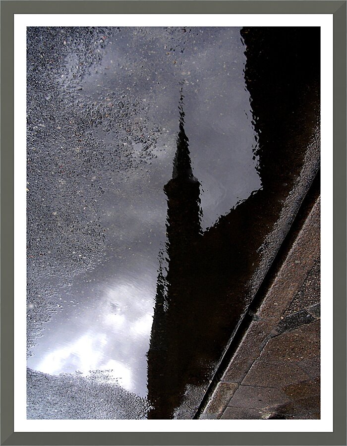 GdanskReflects Picture Frame print