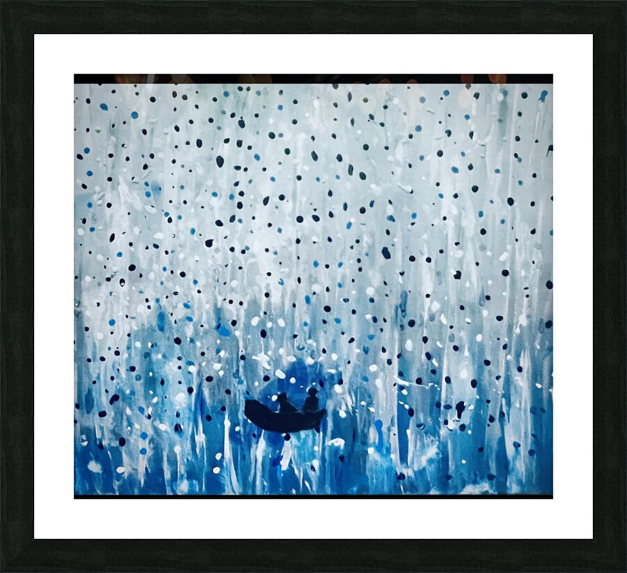 Lost at sea my brother and me 1 Picture Frame print