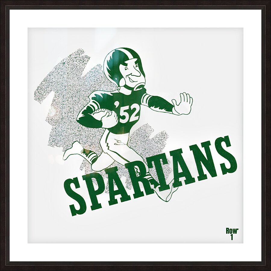 1952 Michigan State Spartans Football Art Picture Frame print