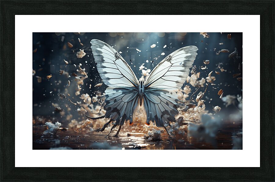 mouhty papillon 34147f2f 1a44 45e9 abd1 892ec868e Picture Frame print