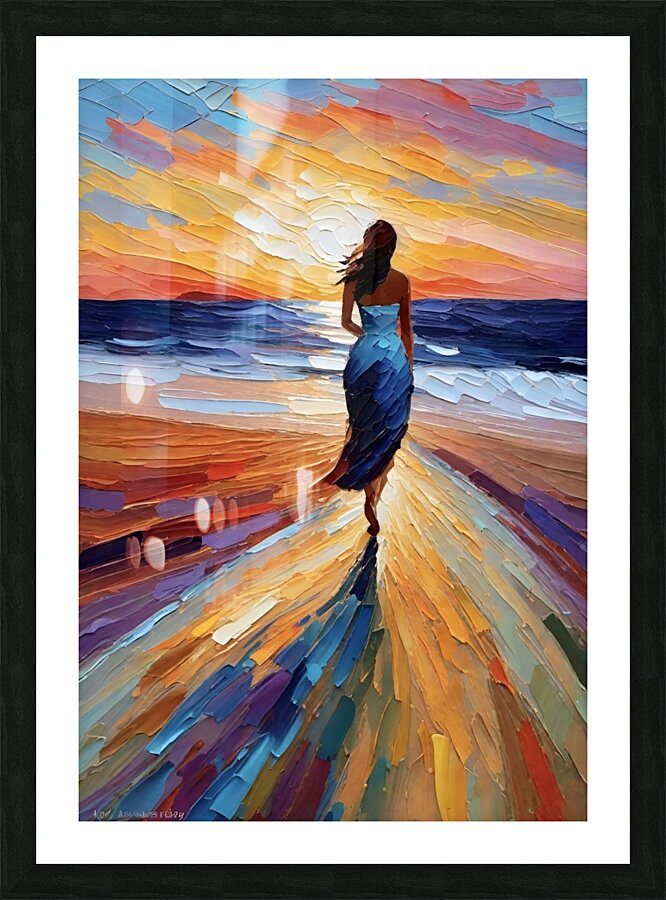 Escape Into Paradise Picture Frame print