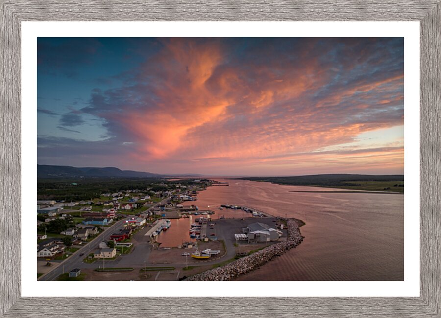 Afterglow Picture Frame print