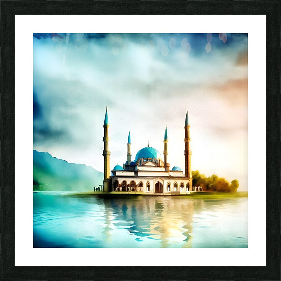 AzureElegance Picture Frame print