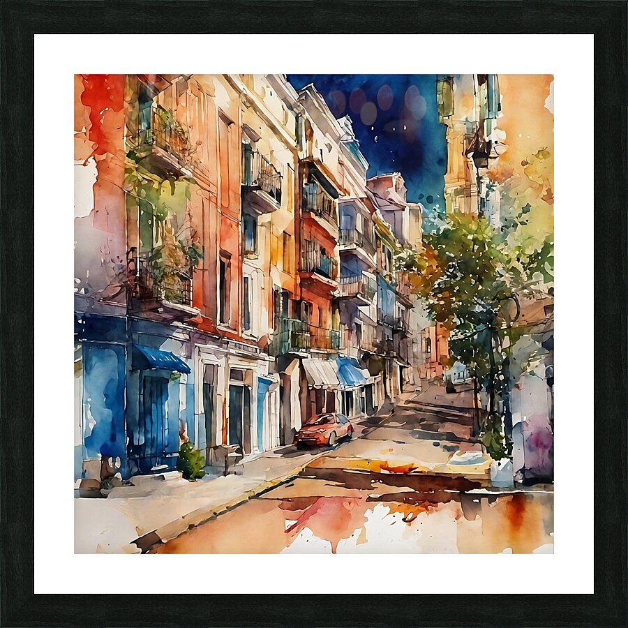 Hues of Home Picture Frame print