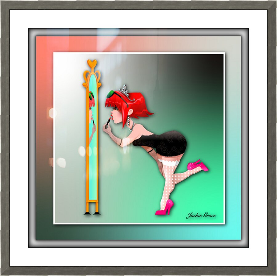 Sassy Lassies Moment Picture Frame print