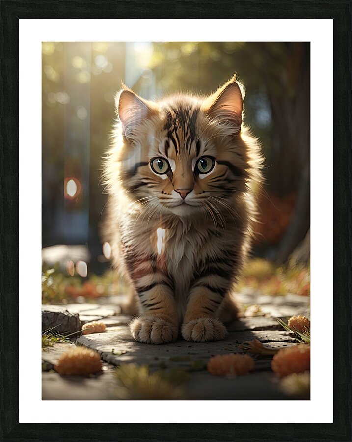 Cats Curious Exploration Environment Picture Frame print