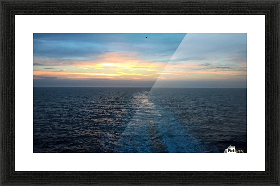 On the Sea Picture Frame print