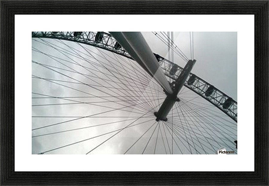 In the Eye Picture Frame print