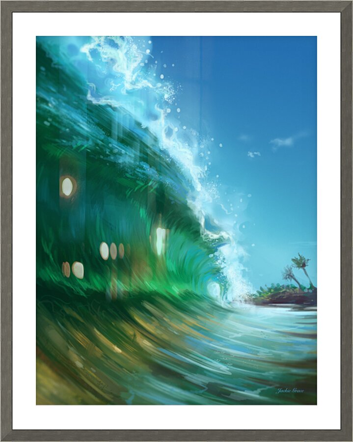 Hang Ten  Picture Frame print