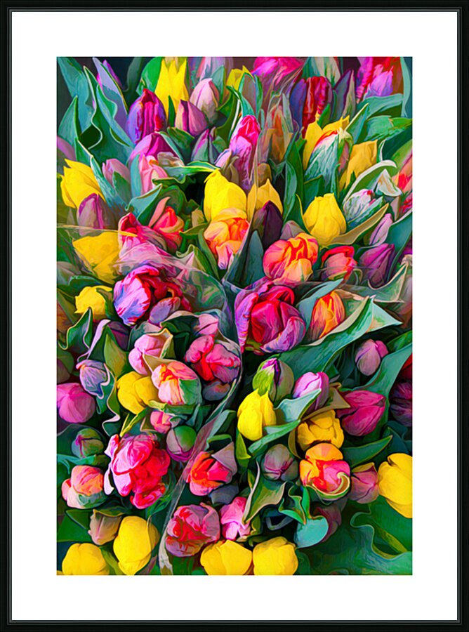 Not One Colour Missing Picture Frame print