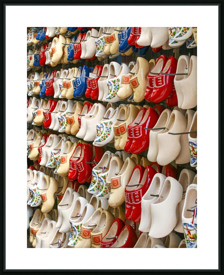 A Clump of Klompen - Clogs Picture Frame print