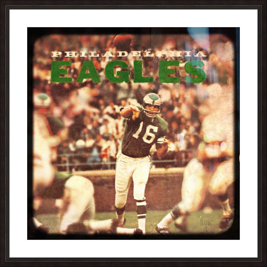 Vintage Philadelphia Eagles Viewfinder Art Picture Frame print