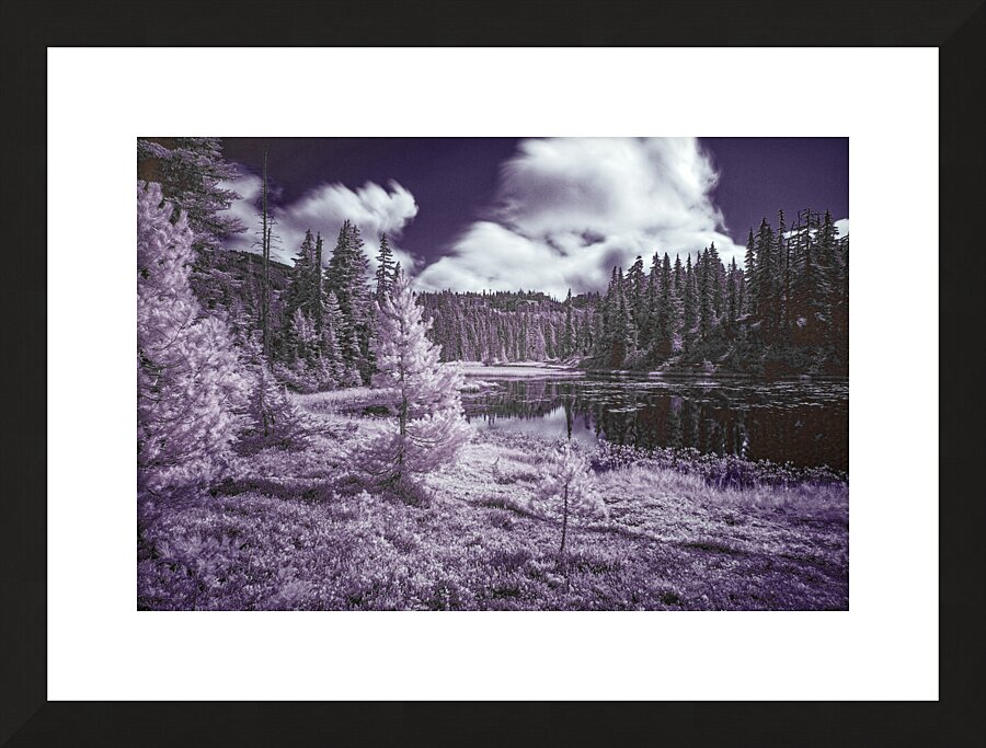 Mt. Washington 3 B&W Picture Frame print