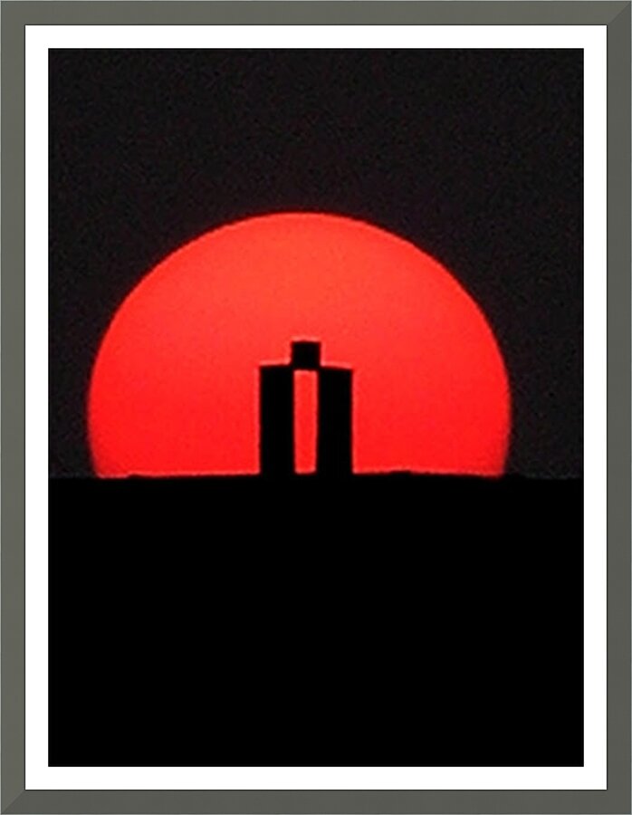 PoznanSun Picture Frame print