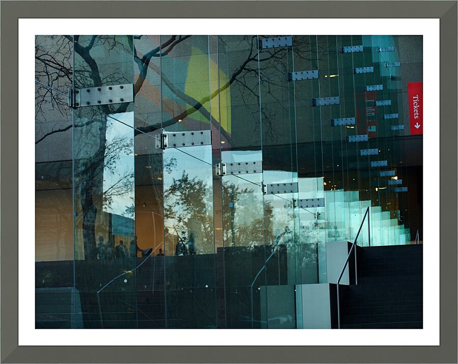 MuseumWalkway Picture Frame print