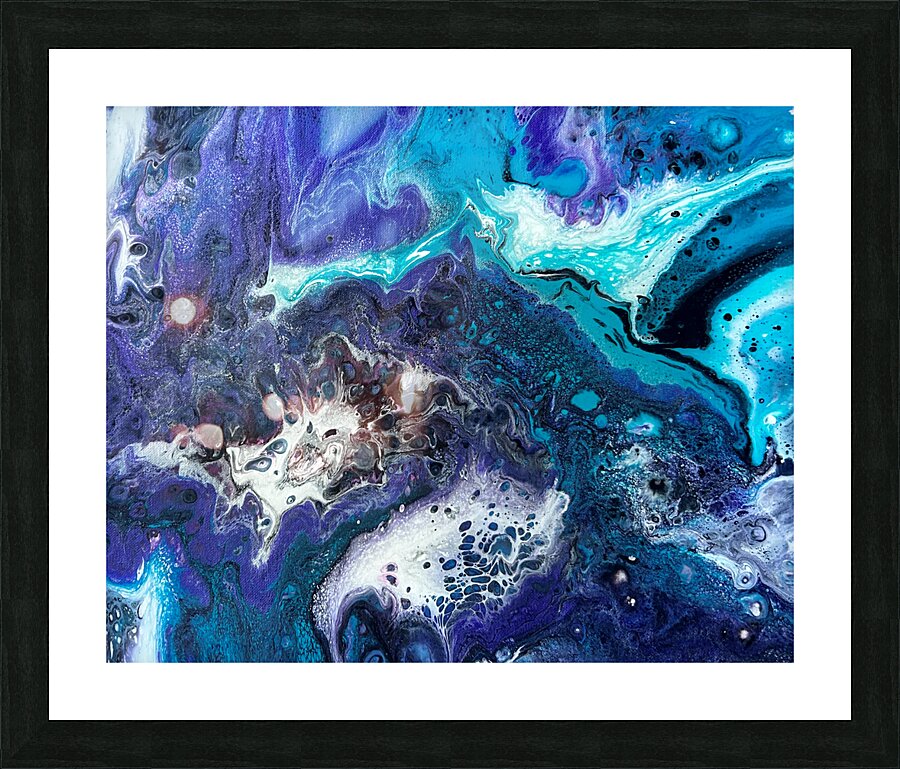 Seahorse Picture Frame print