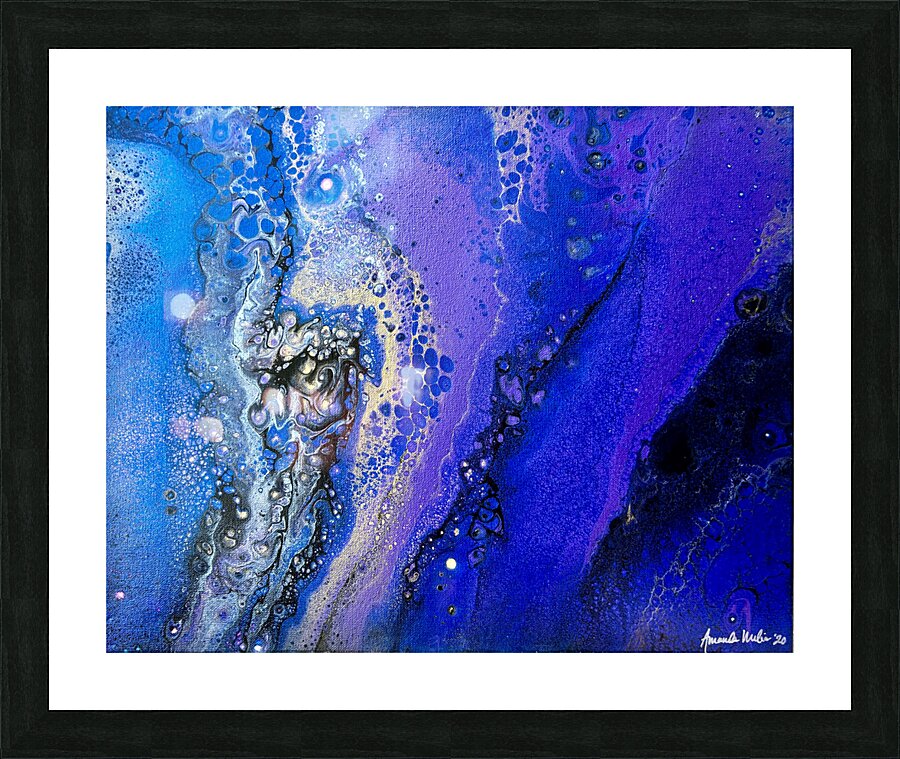Shimmer Picture Frame print
