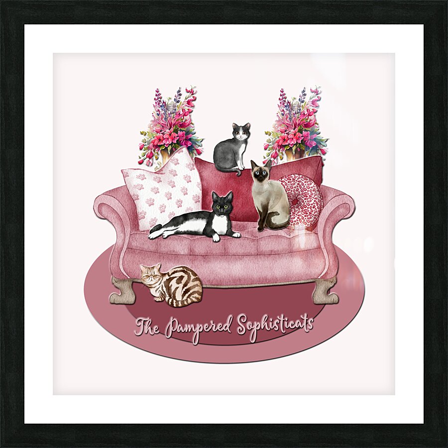 The Pampered Sophisticats Picture Frame print