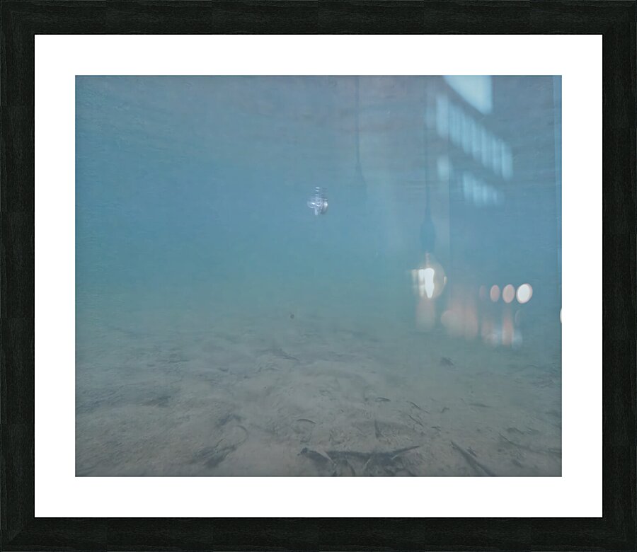 Underwater Pacifier II Picture Frame print