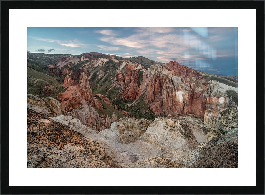 Moon Valley Jeinimeni Picture Frame print