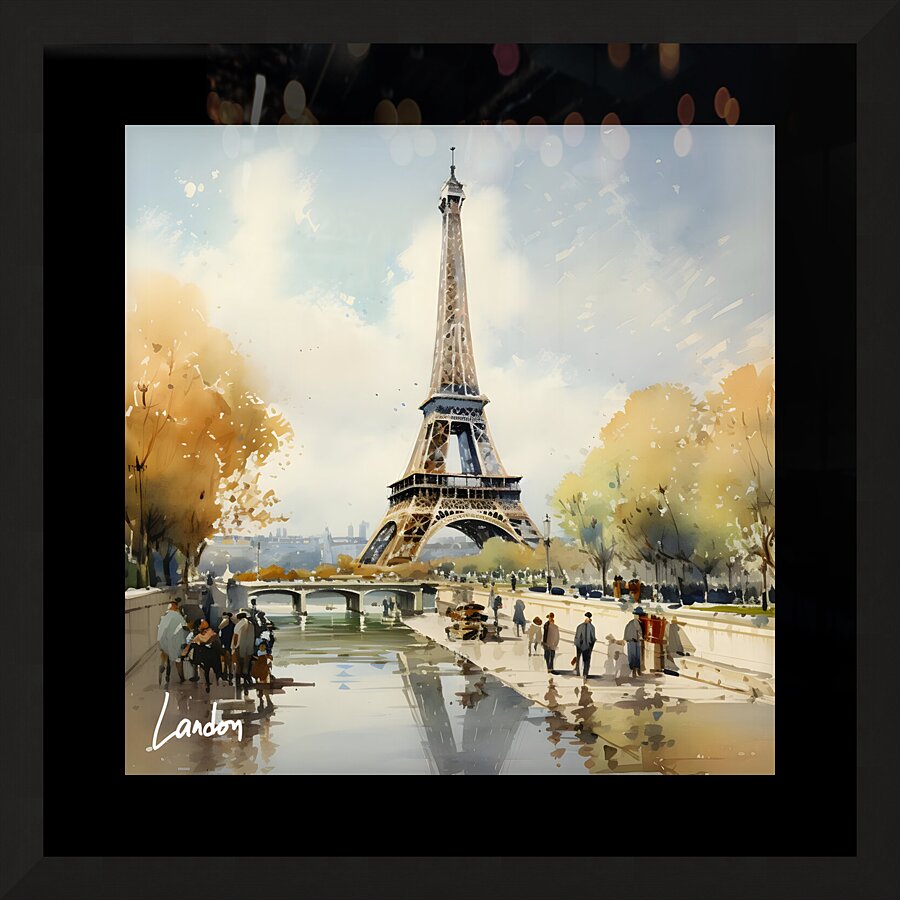 Eiffel Tower 1 Picture Frame print