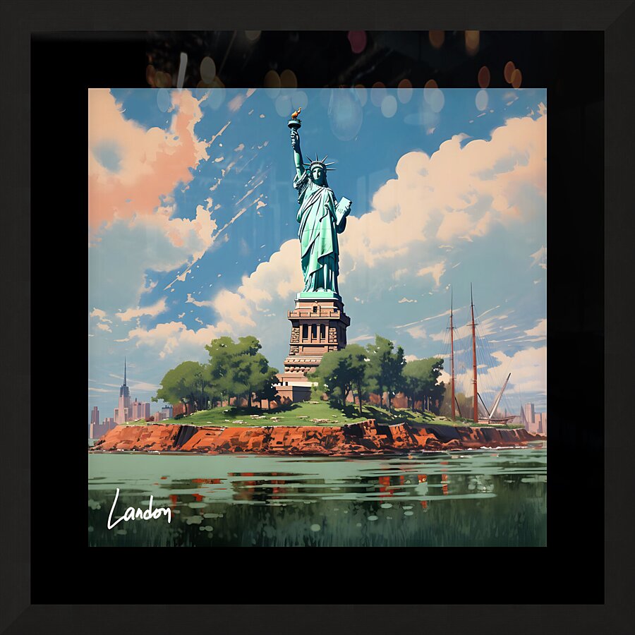 Statue of Liberty 2 Impression et Cadre photo