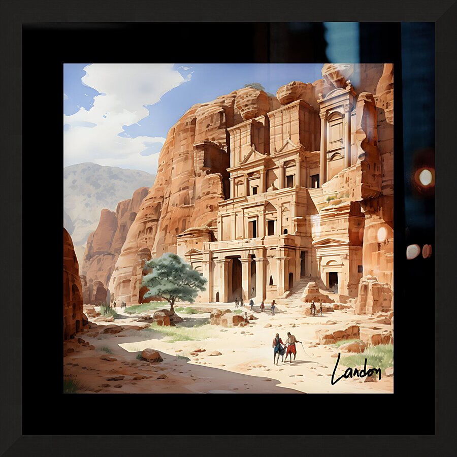 Petra 3 Picture Frame print