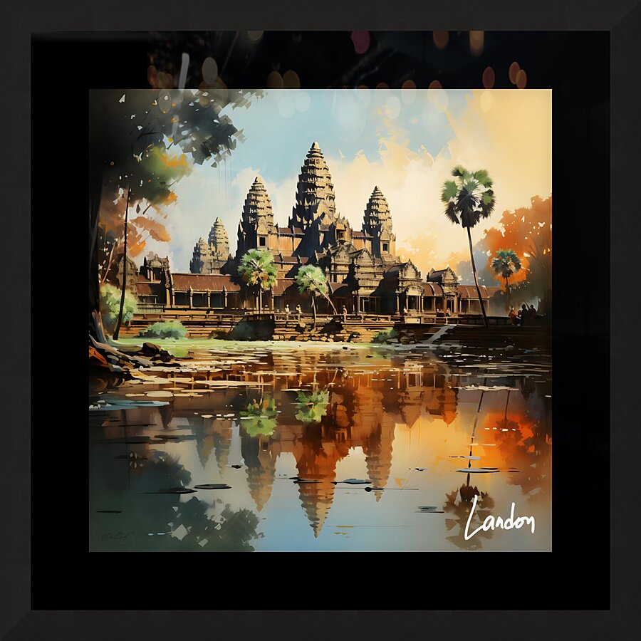 Angkor Wat 1 Picture Frame print