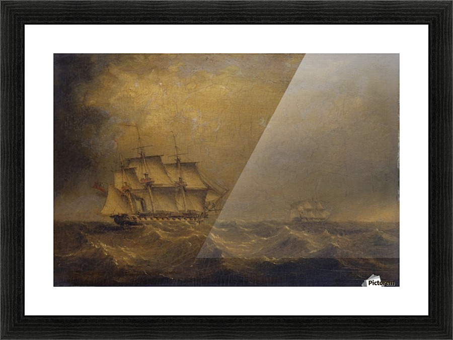 The Pursuit Picture Frame print