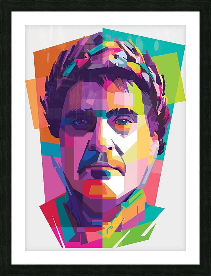 Joaquin Phoenix Picture Frame print