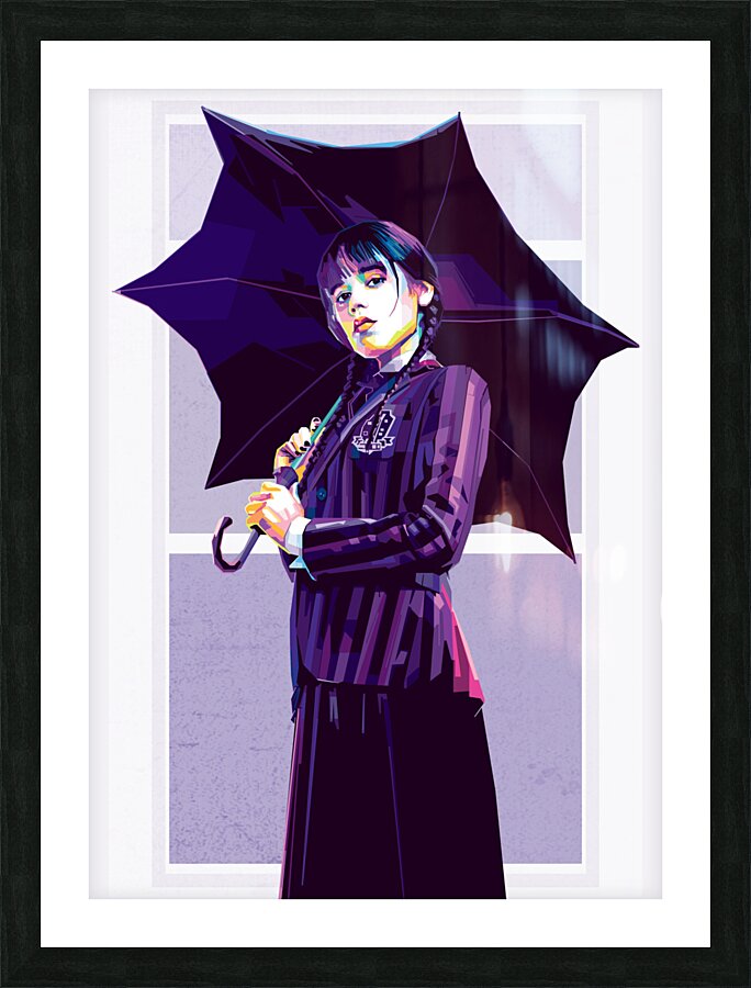 Jenna Ortega Picture Frame print