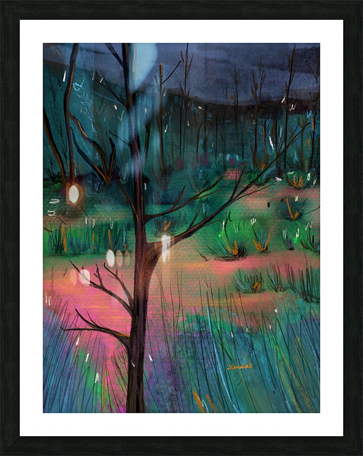 Swamp Picture Frame print