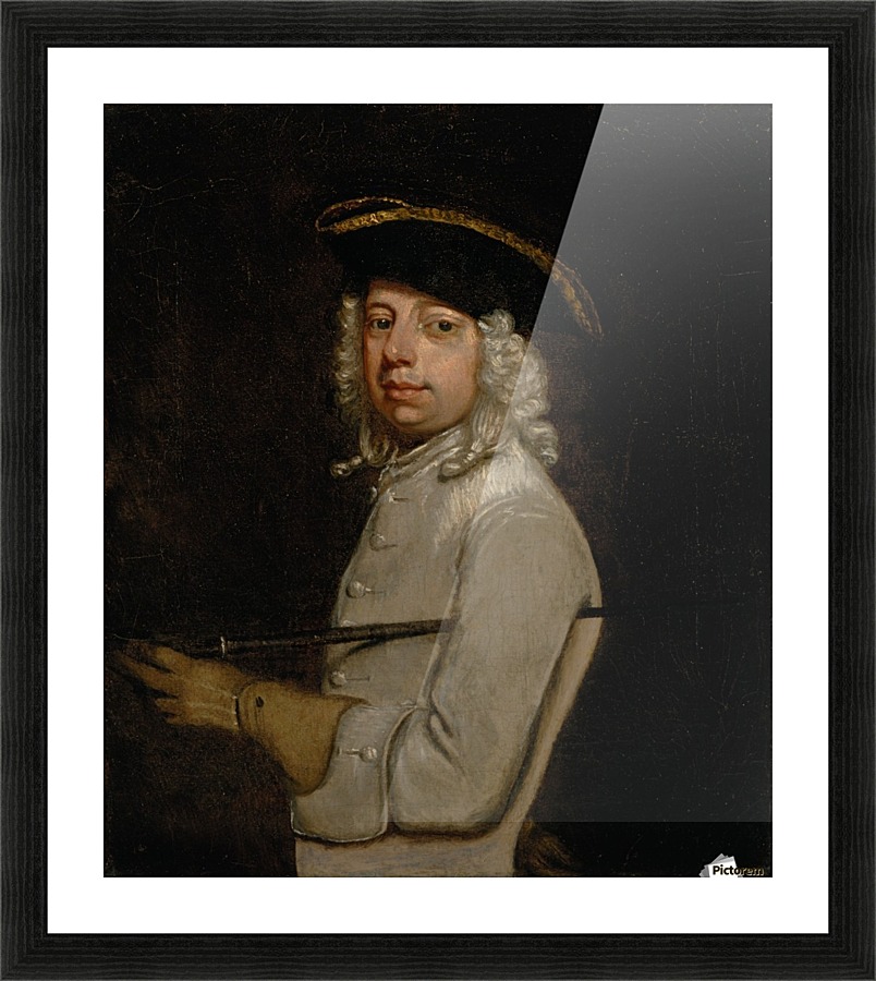 Portrait of the Artist Picture Frame print